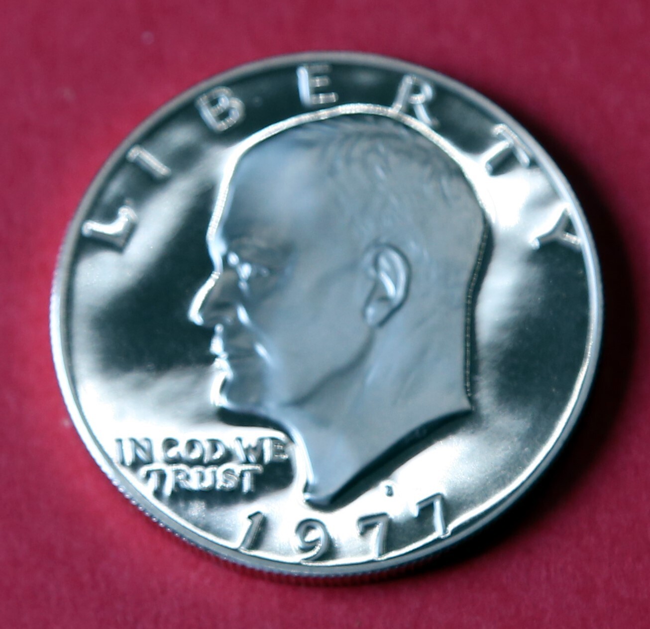 1977 S Proof Roosevelt Dime, In Card Flip-Free Ship