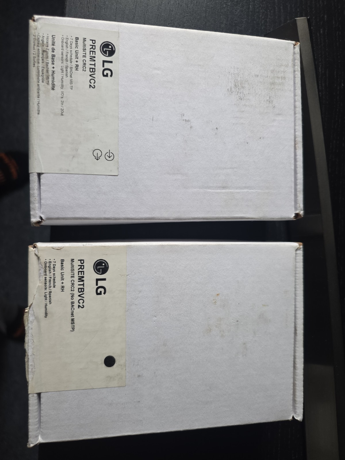 2 pcs LG MultiSITE CRC1 Basic Controller PREMTBVC0 Without PIR Humidity Sensor