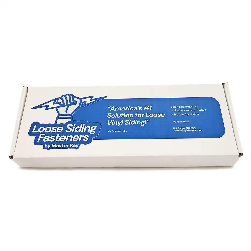 40LSF Simple, Quick and Effective a Hidden Clip That Secures Vinyl Siding That C