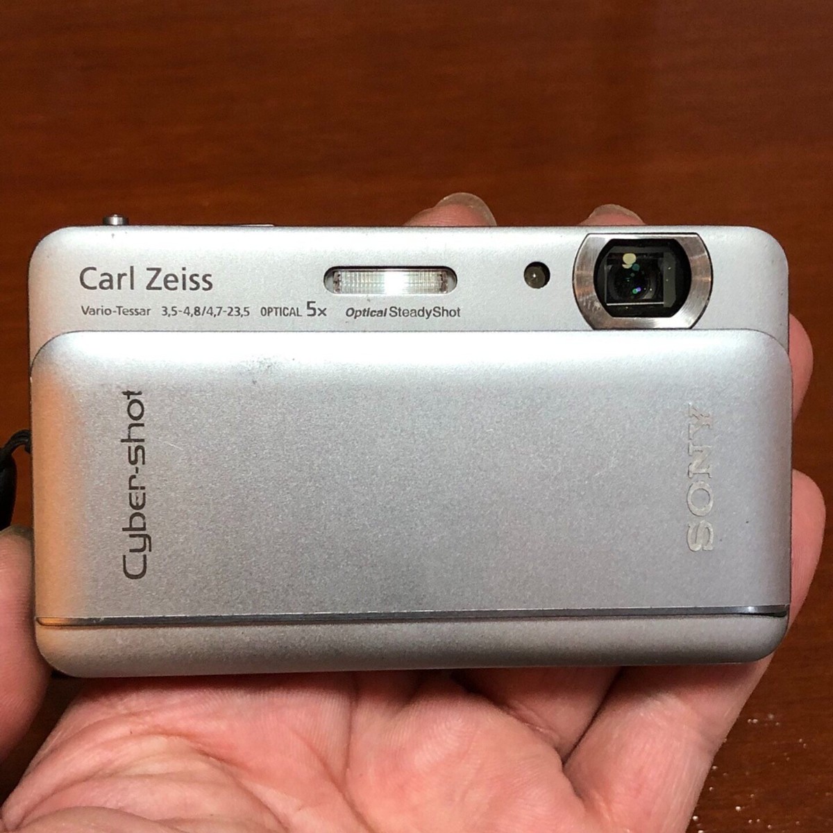 Sony Cyber-shot TX66 18MP Digital Camera 5x optical Optical Zoom silver 1080/60p