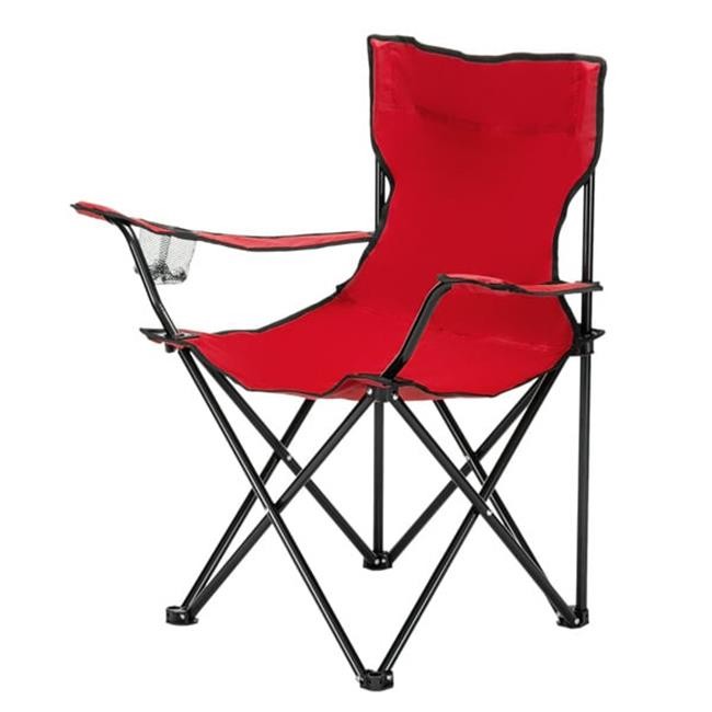 inQ Products D0102HGA42G 80x50x50 cm Small Camp Chair - Red