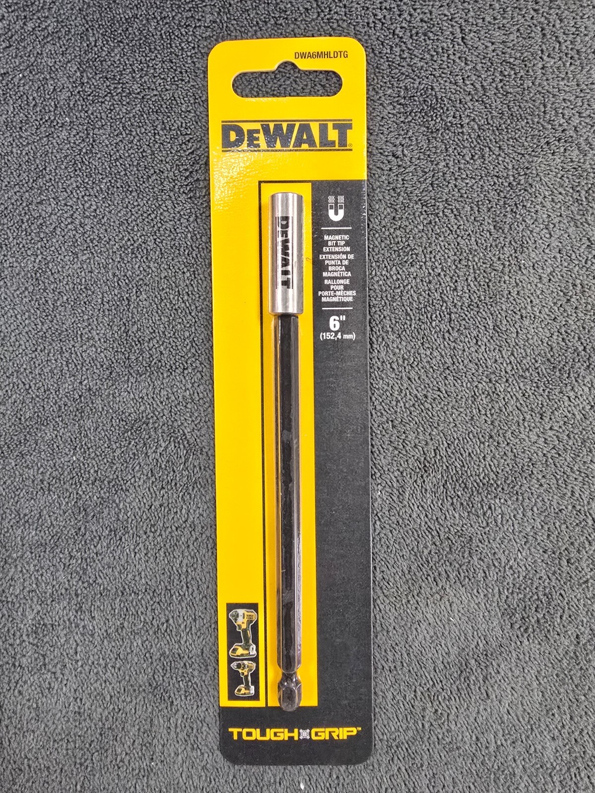 Dewalt DWA6MHLDTG 6" Magnetic Bit Tip Extension