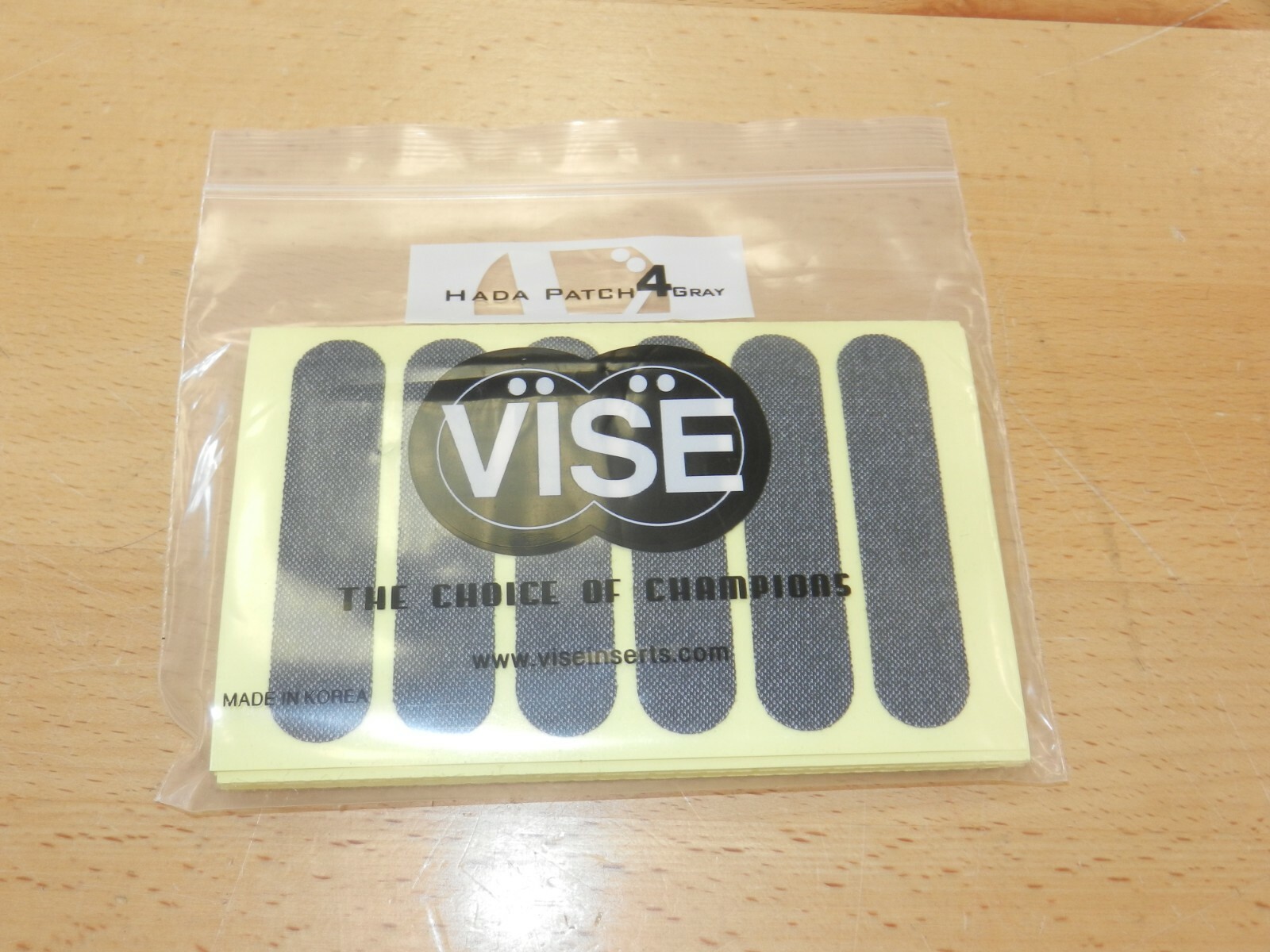 (3 Pack) Vise Bowling Thumb Tape Hada Patch #4 Skin Tape 60 Pc 1/2" Grey