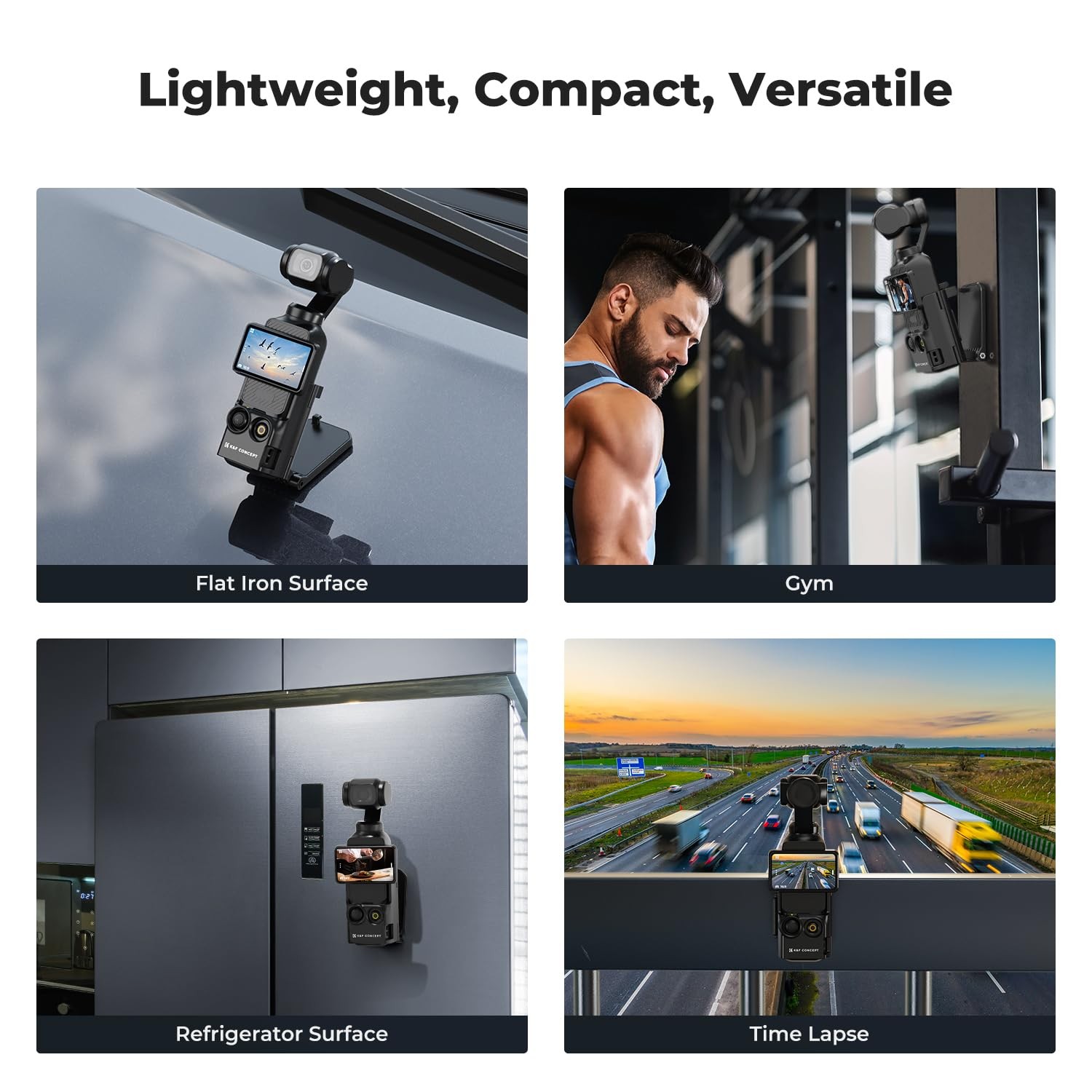 Magnetic Tripod Mount for DJI Osmo Pocket 3 Desktop Support Compatible