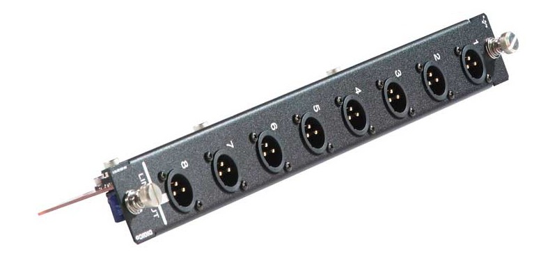 DiGiCo MOD-D2R-DAC 8 XLR Line Output Card