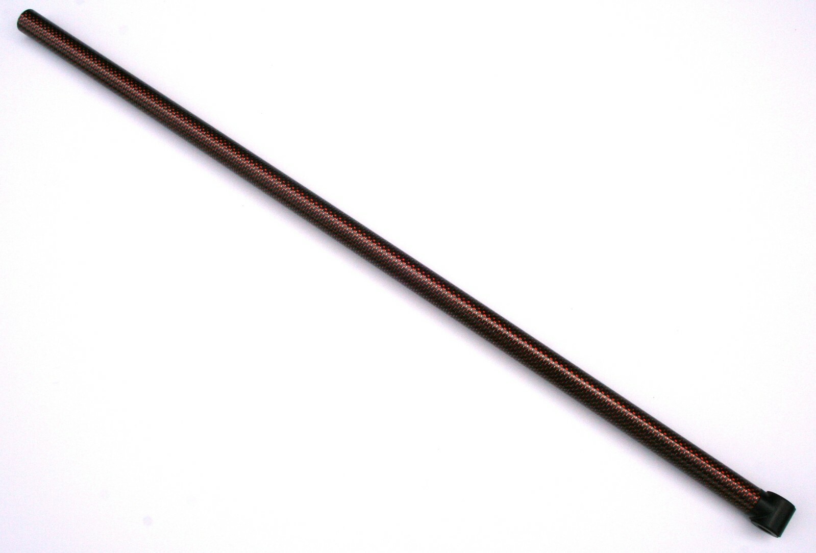 CarbonPro Carbon-Fiber Lower Shaft for Equinox 600/800 metal detector, Red/Black
