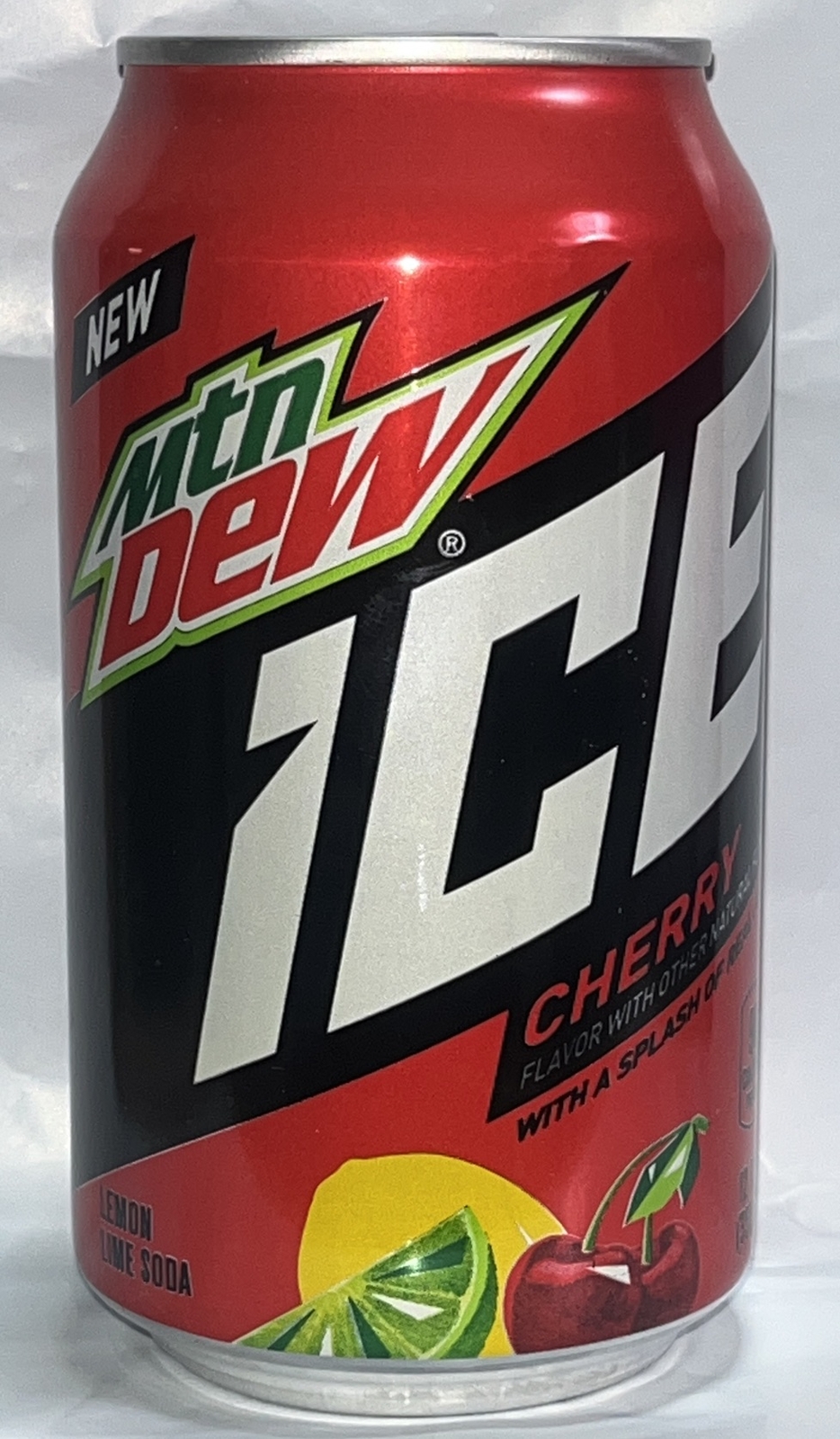 Mtn Dew 🧊🍒Mountain Dew Cherry Ice 12 Oz Discontinued Full Rare Sealed 3/19 HTF