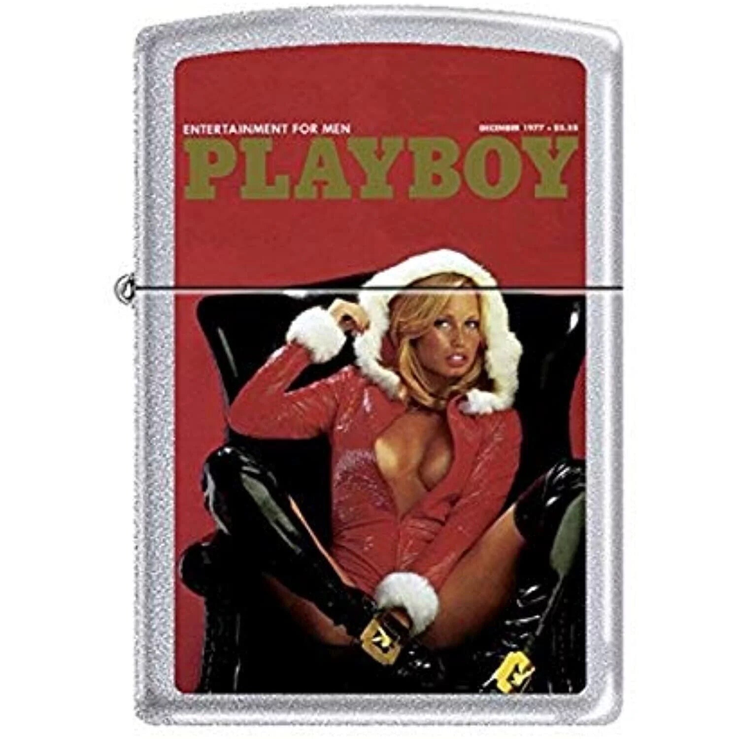December 1977 Playboy Magazine Cover Zippo Lighter NEW In Box Rare/ Vintage