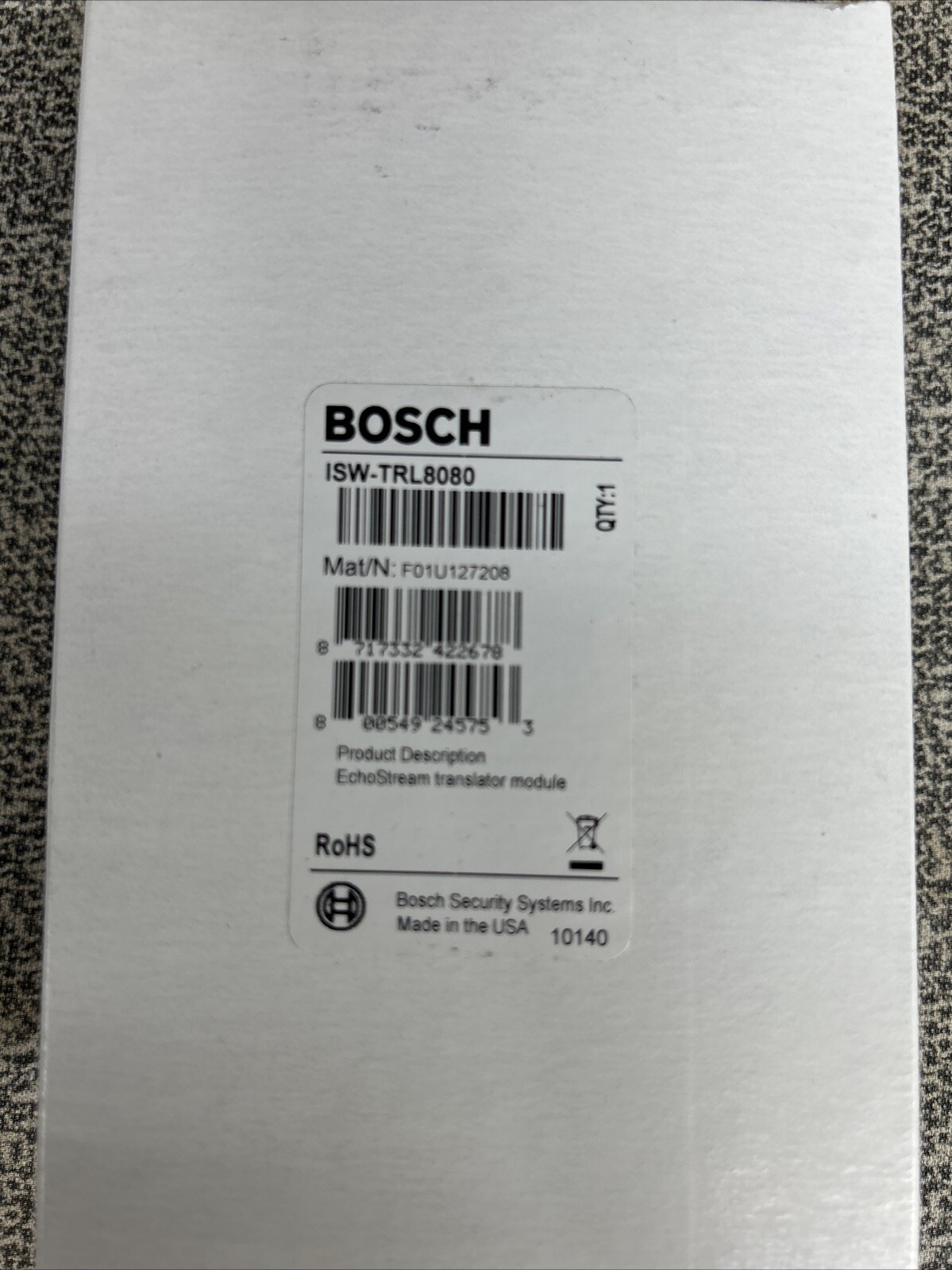 Bosch ISW-TRL8080