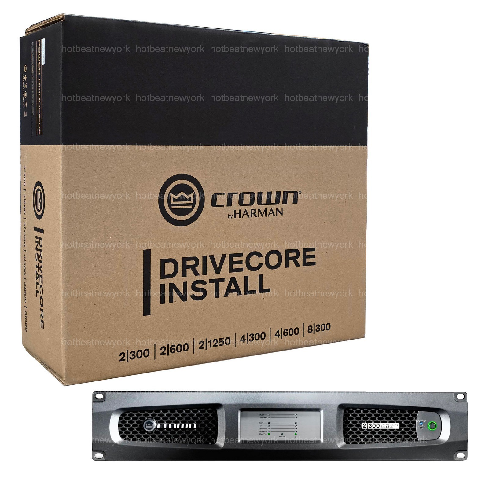Crown Audio DCI2x300 2x300W DriveCore Install Analog Amplifier DCI2X300-U-USFX