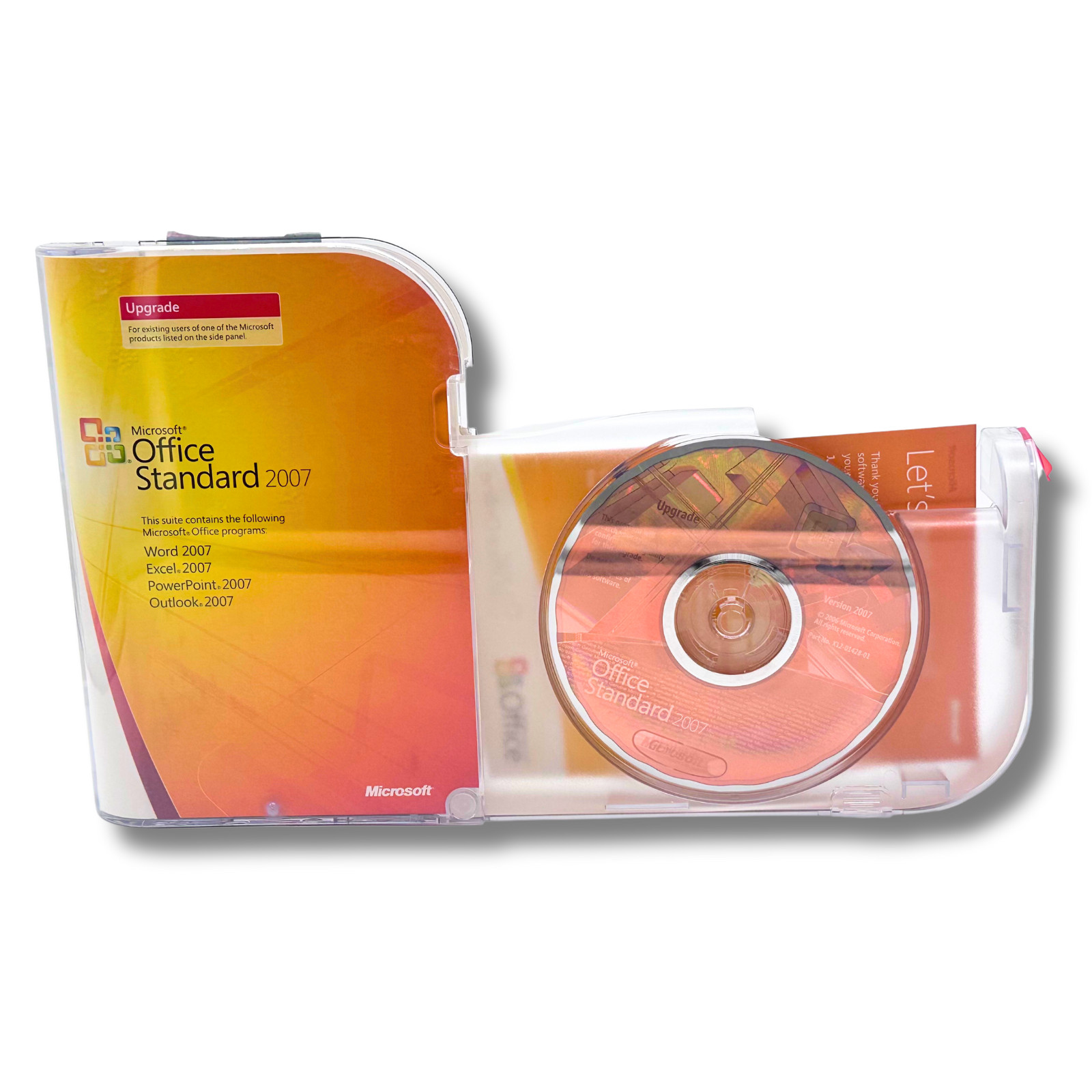 Microsoft Windows Office Standard [UPGRADE] 2007 CD & Product Key Included