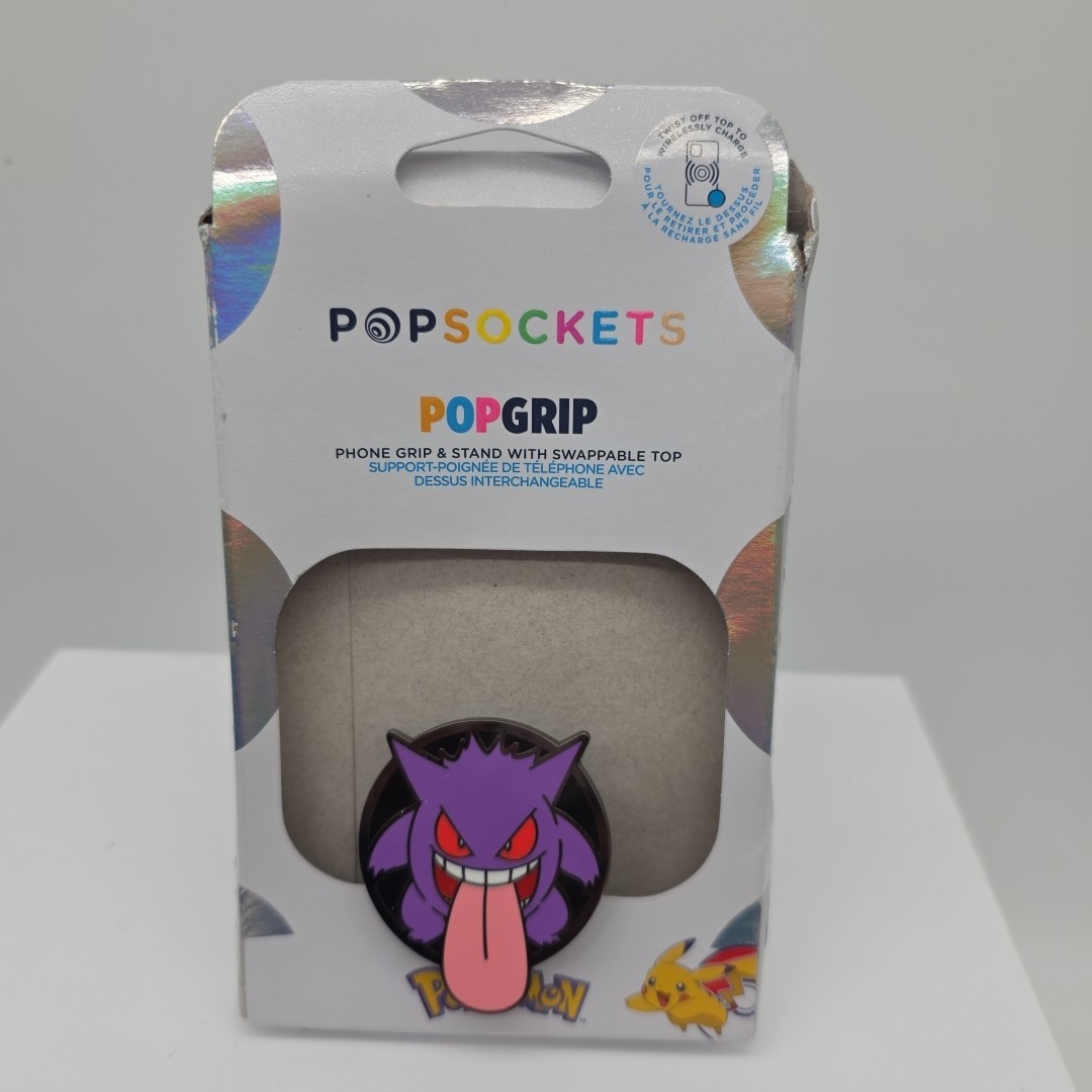 PopSockets PopGrip Phone Grip & Stand Pokemon - Gengar Night Shade PREOWNED