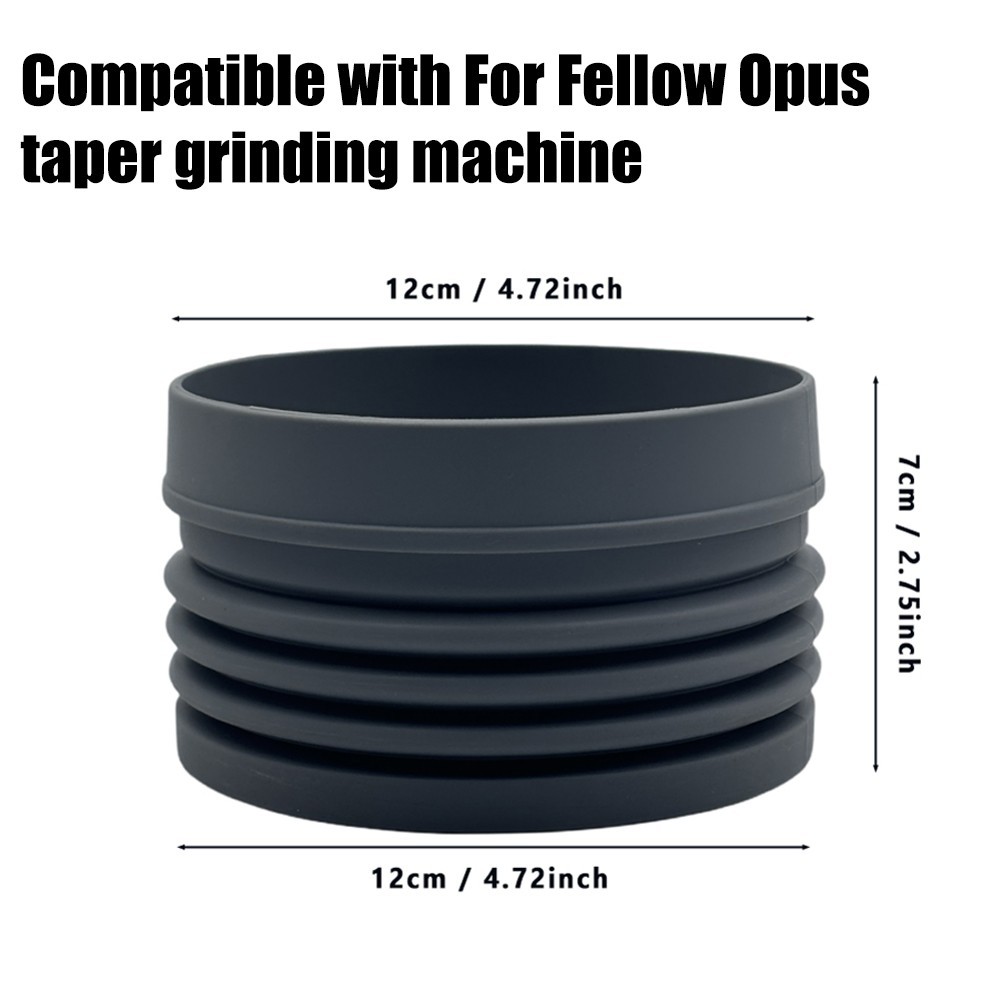 Silicone Bellow for Fellow OPUS Coffee Grinder Efficient Extraction Grey