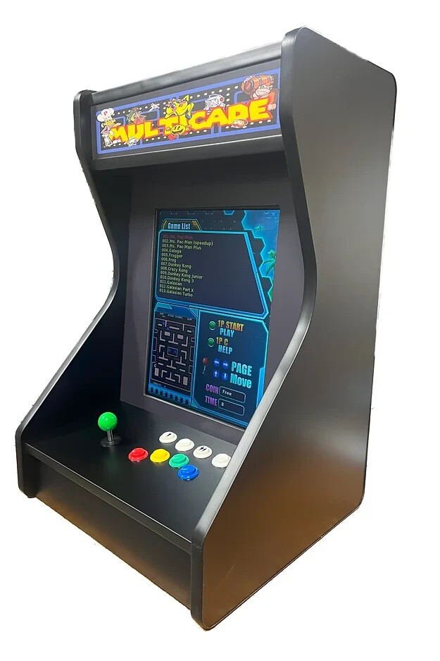 Deluxe Table Top Retro Vertical Arcade