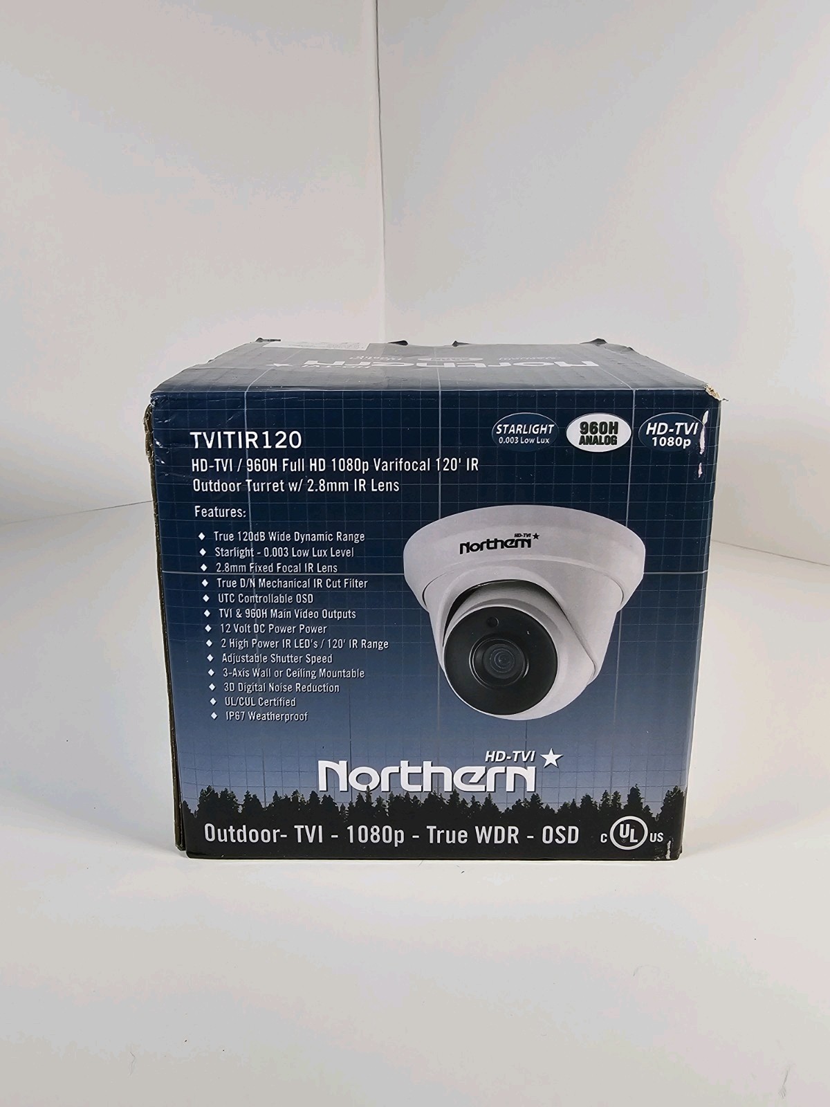 Northern HD-TVI TIR120 Outdoor Camera