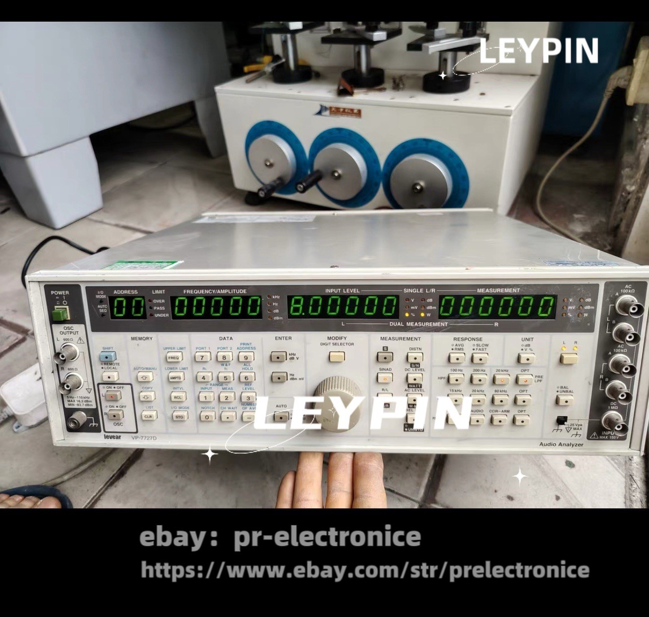 1pc levear VP7782D Audio Analyzer#pr