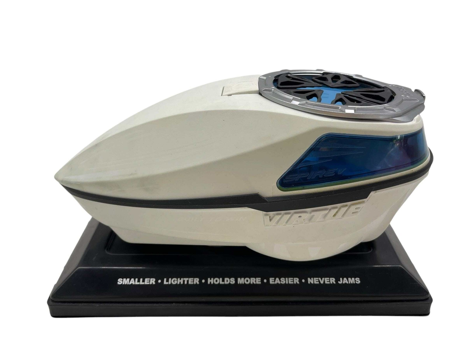 Virtue Spire 5 White Paintball Hopper Loader