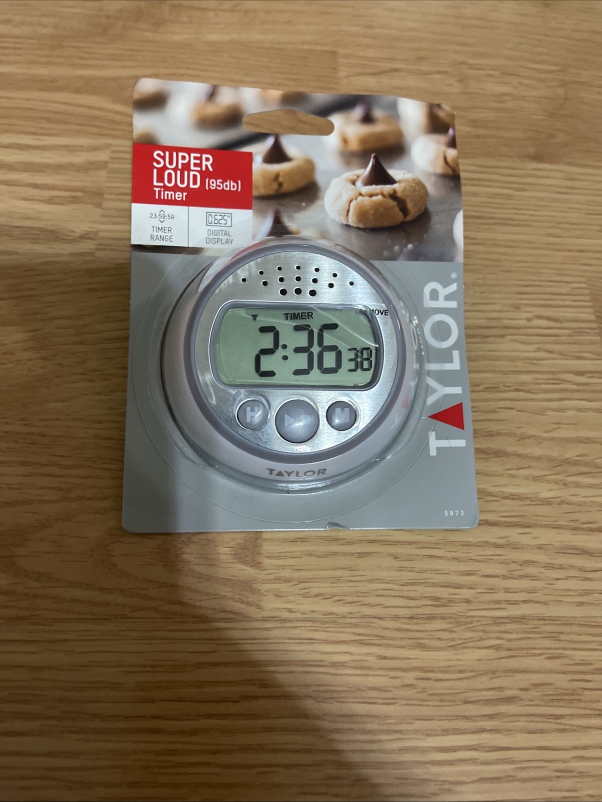 NEW Taylor Super Loud 95 db Digital Timer Model 5873 Kitchen Timer