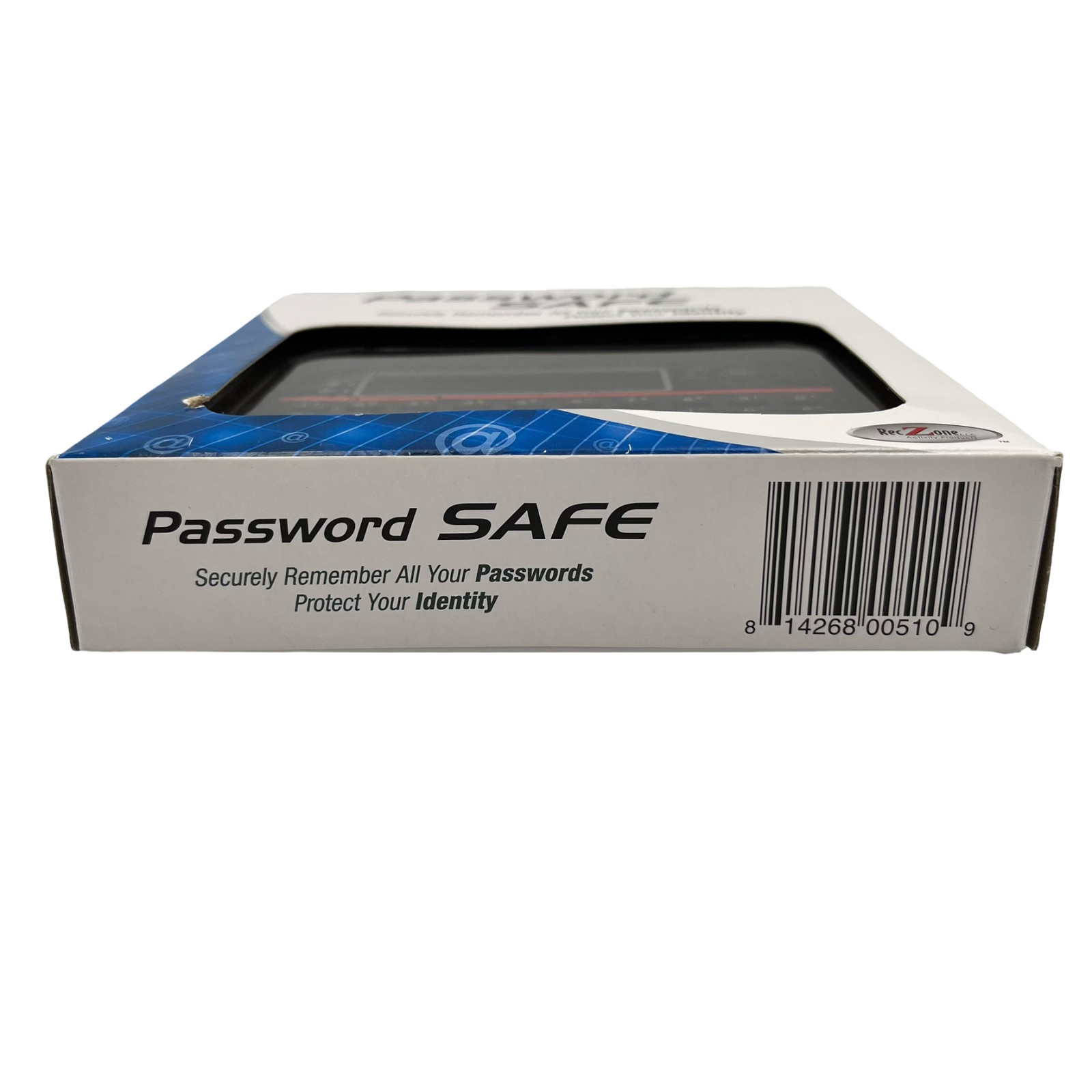 RecZone Password Safe #595 Electronic Password Organizer New