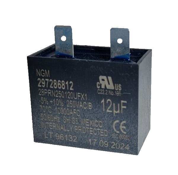 NGM Frigidaire Refrigerator FFTR2045VWA Capacitor Run 297286812 12UF