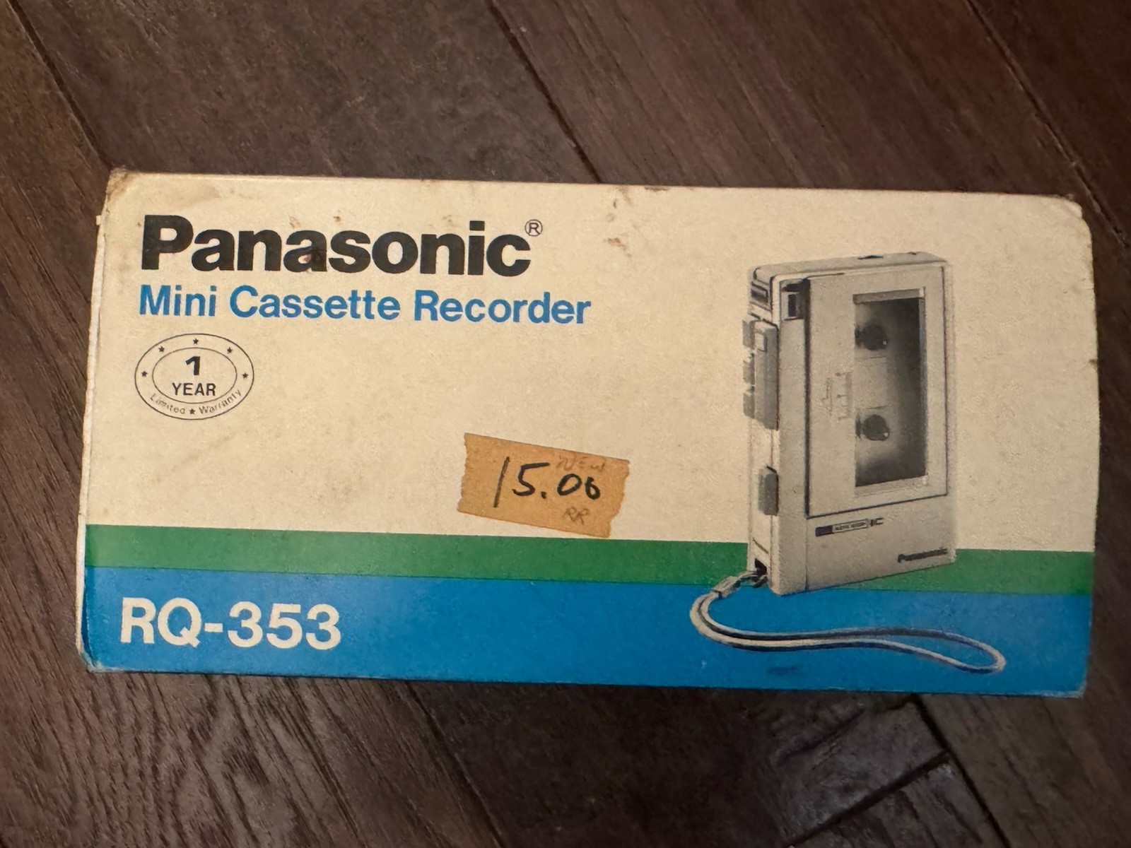 VINTAGE *NEW* 1980's Panasonic RQ-353 Cassette Recorder Standard Cassettes Japan