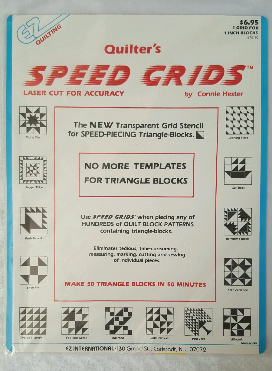 EZ Quilting, Quilter's Speed Grids, by Connie Hester