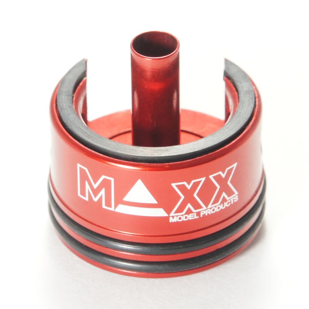 MAXX AEG Ver.2 Gearbox Double Air Seal & Damper Cylinder Head - Red