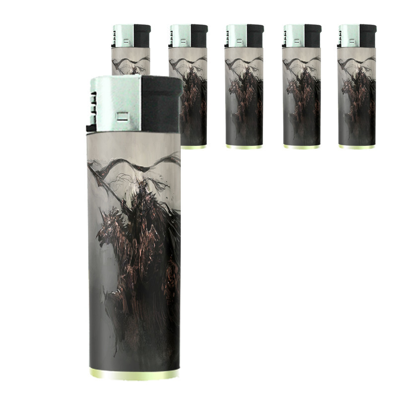 Scary Zombie D7 Set of 5 Electronic Refillable Butane