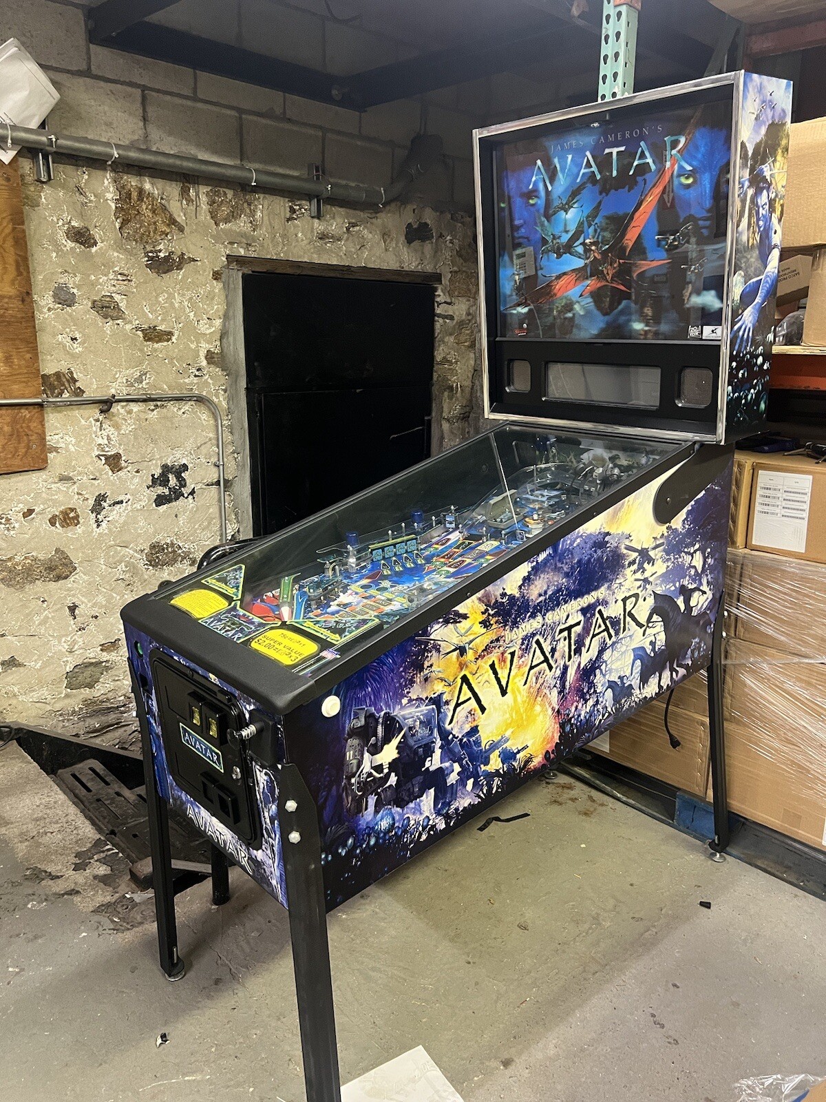 Stern Avatar Pinball Machine Home use only