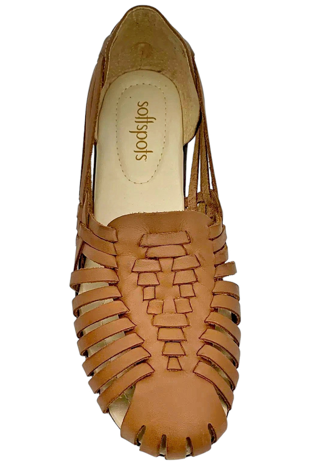 Softspots Womens Leather Sandal Trinidad Rust