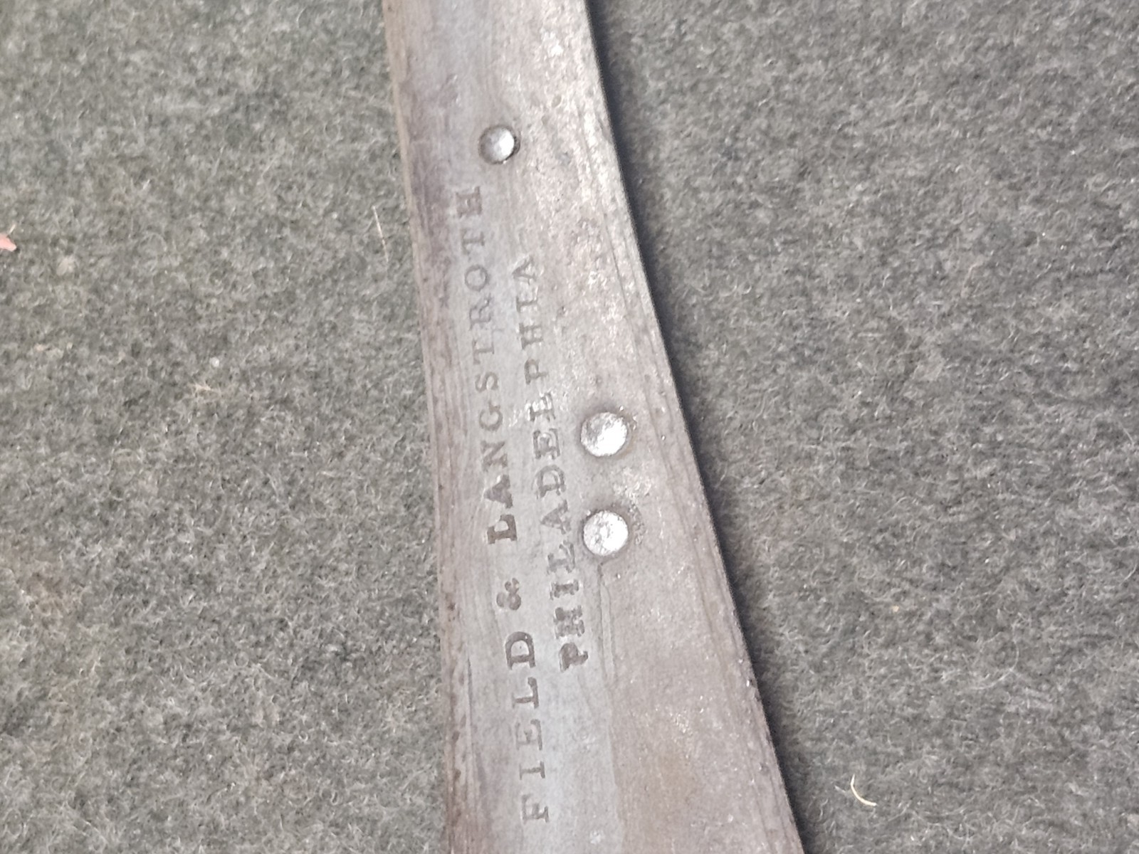 Vintage Field Langstroth Percussion Black Powder Side Plate Shotgun Muzzleloader