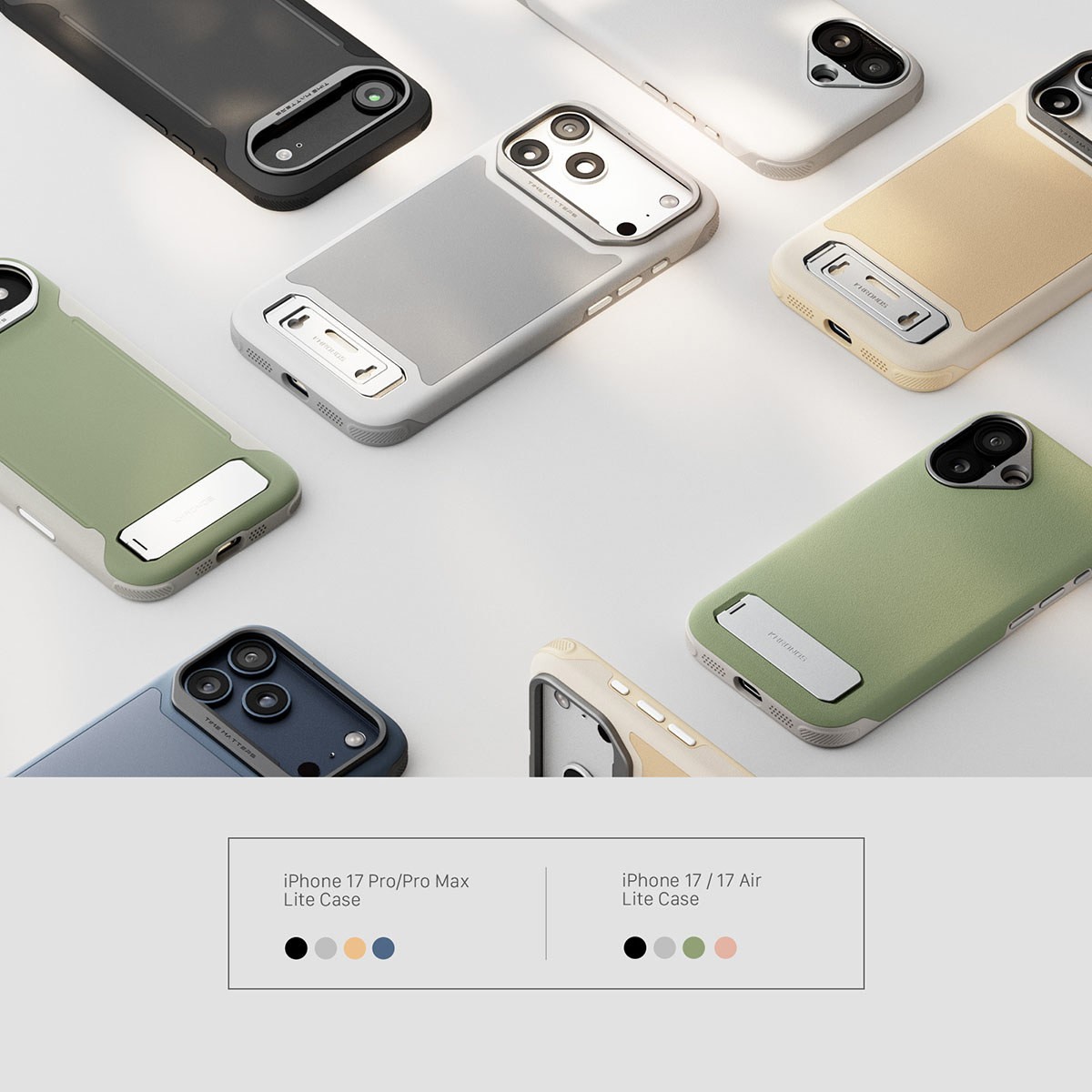 Tilta Khronos Lite Mobile Creator Kit for Apple iPhone 17 Pro Max, Light Gray