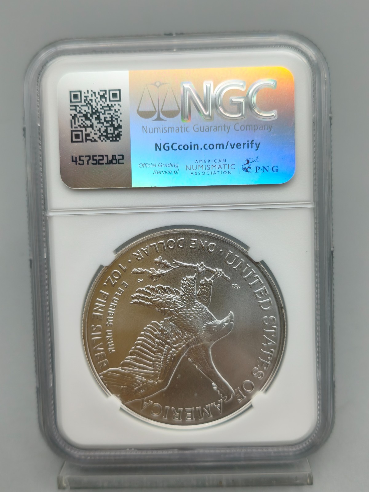 2025 American Silver Eagle NGC MS 70 Early Releases