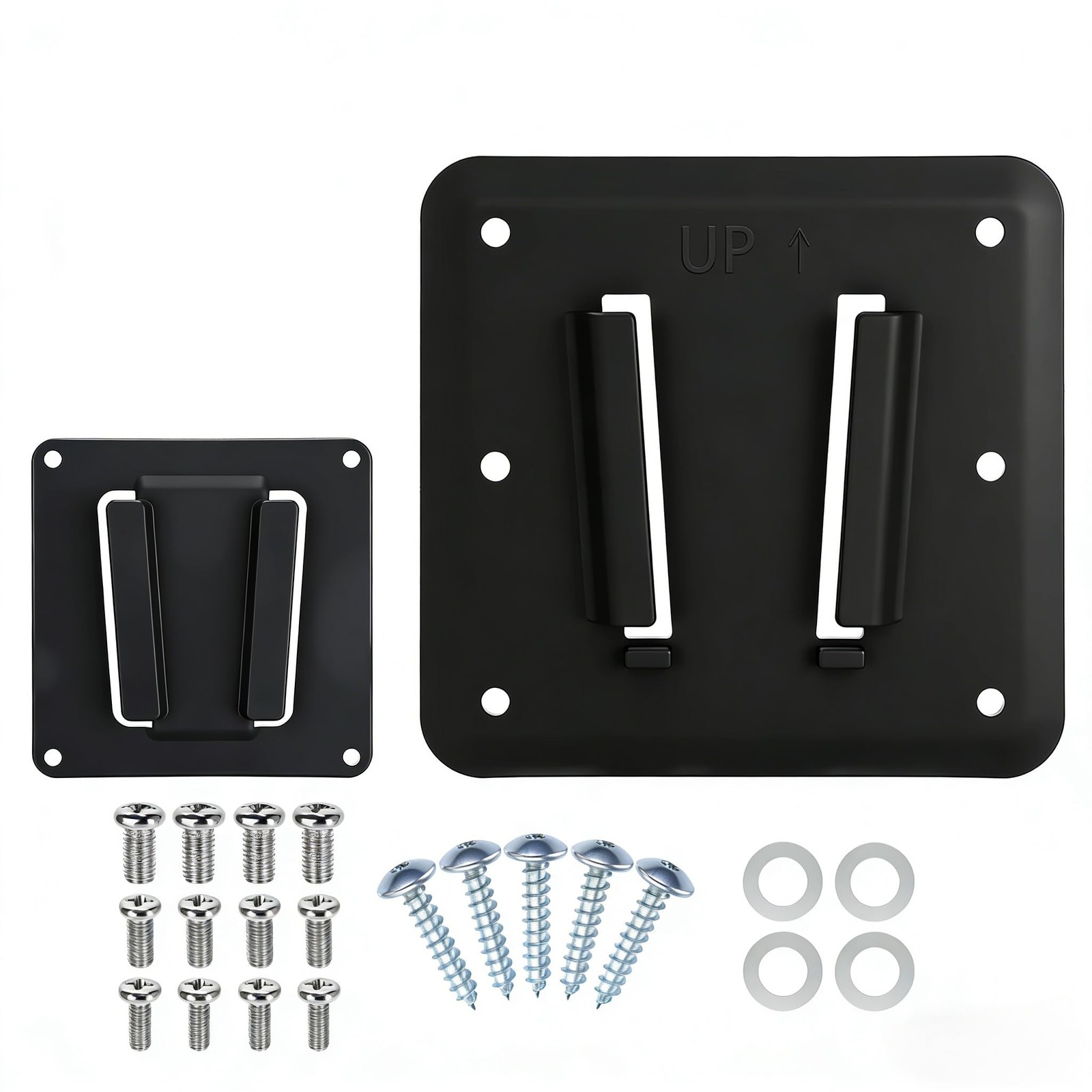 RV TV Mount for Camper, Anti-Rust Quick Release Wall Mount TV Bracket-Plastic...