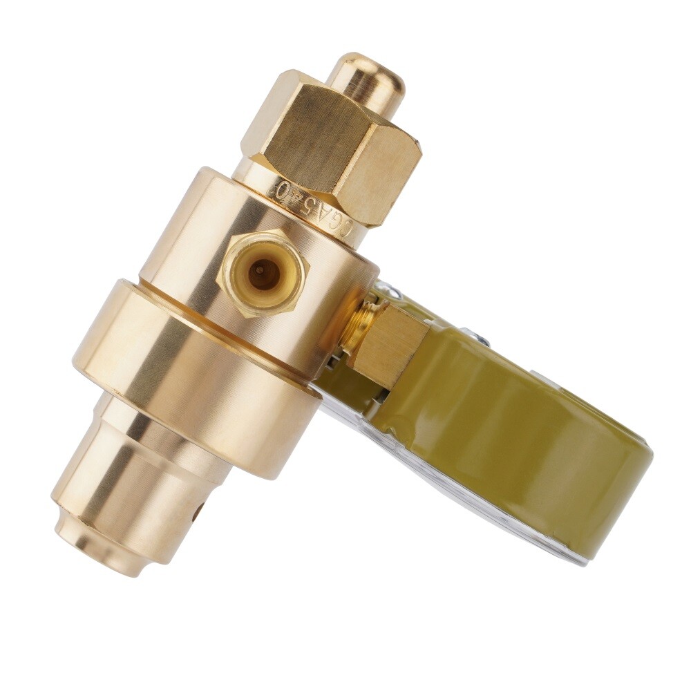 Solid Brass Oxygen & Acetylene Regulators 4 Welding For Victor Gas Torch Cutting