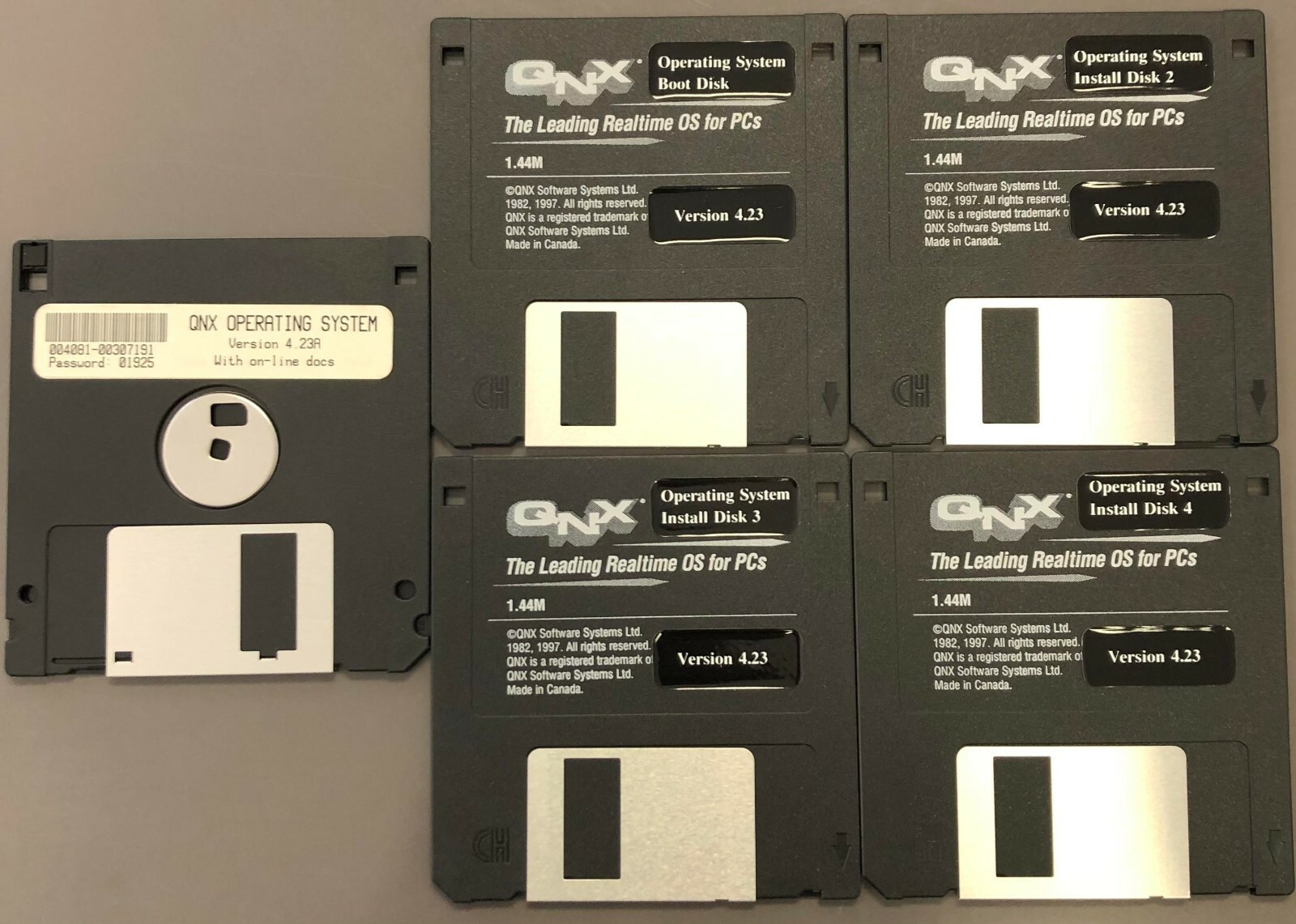 QNX Operating System Version 4.23 A