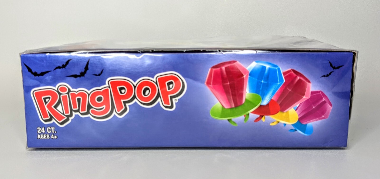 Ring Pop Individually Wrapped Bulk Lollipop Candy Variety Party Pack – 24 Count