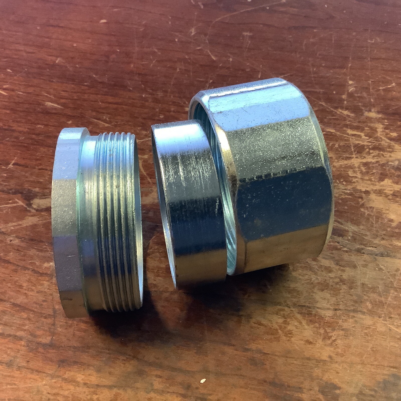 Erickson Rigid Three Piece Coupling 2” Dia. Steel/Zinc