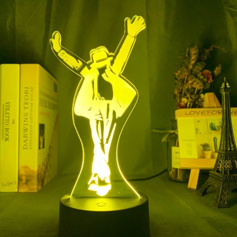 Michael Jackson Multi-Coloured Night Light