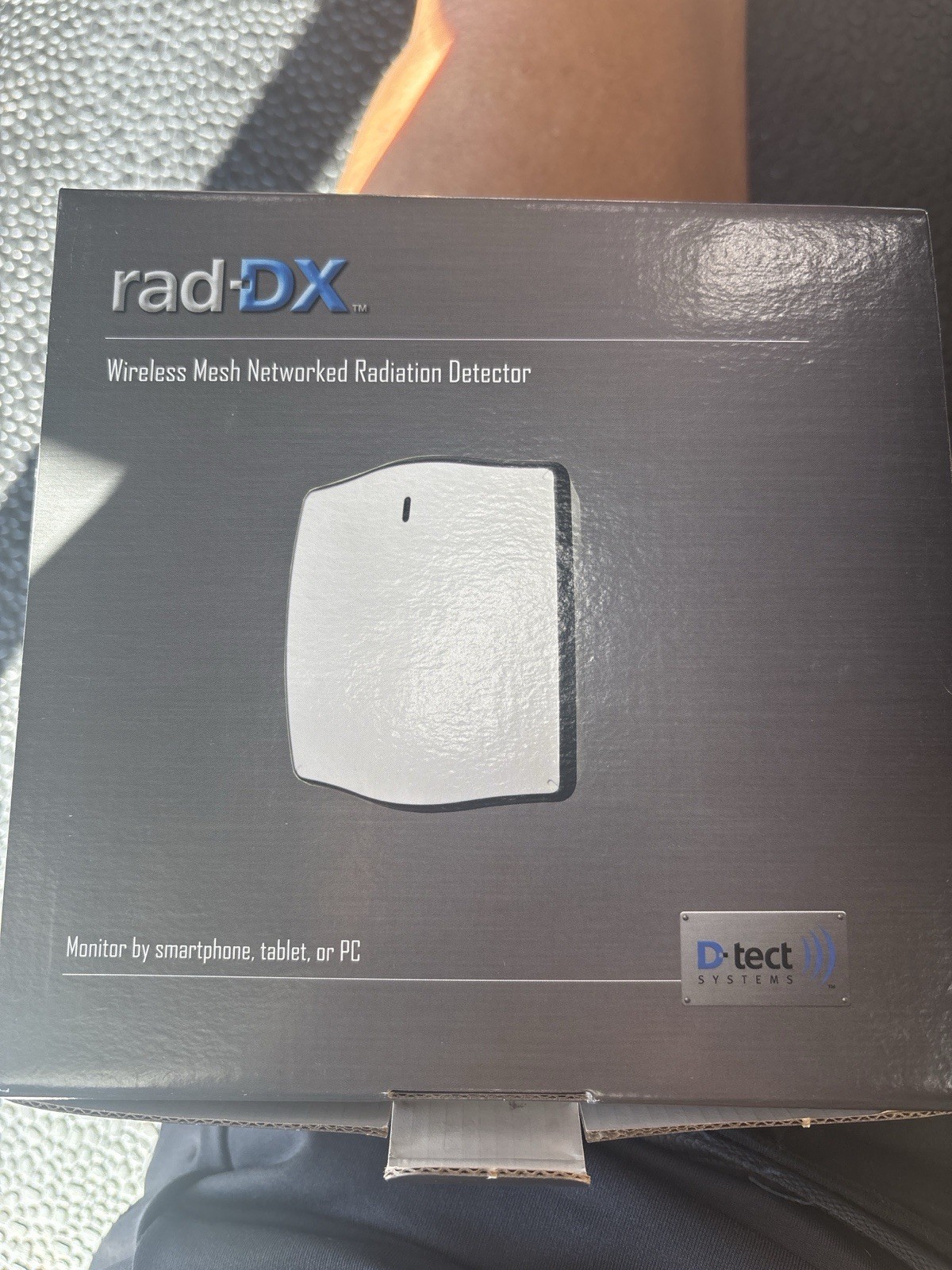 RadDX Wireless Mesh Radiation Detector D-tect Systems Network Sensor NEW