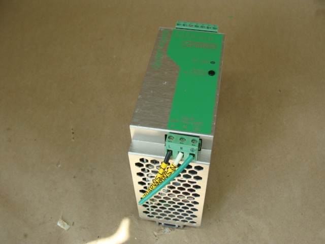 LOT OF 2 PHOENIX CONTACT QUINT-PS-100-240AC/24DC/5 POWER SUPPLIES