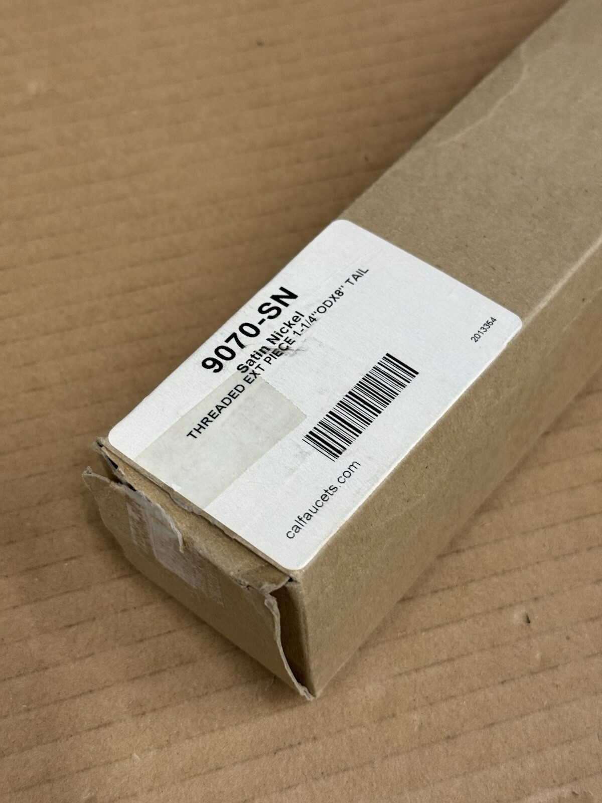 California Faucets 9070 Threaded Extension Piece - Satin Nickel