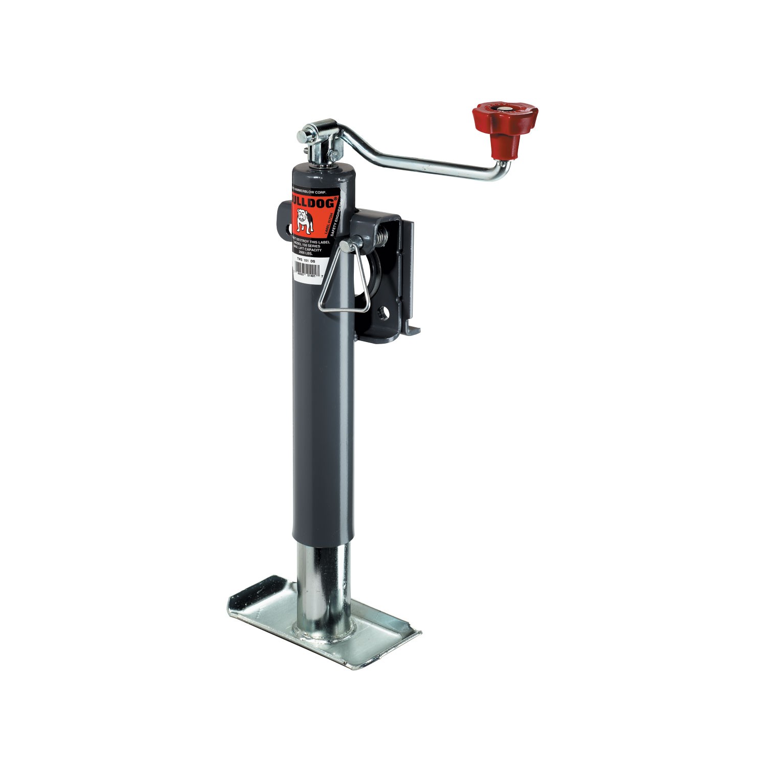 Bulldog 151401 Trailer Weld-On Jack - 2,000 lbs