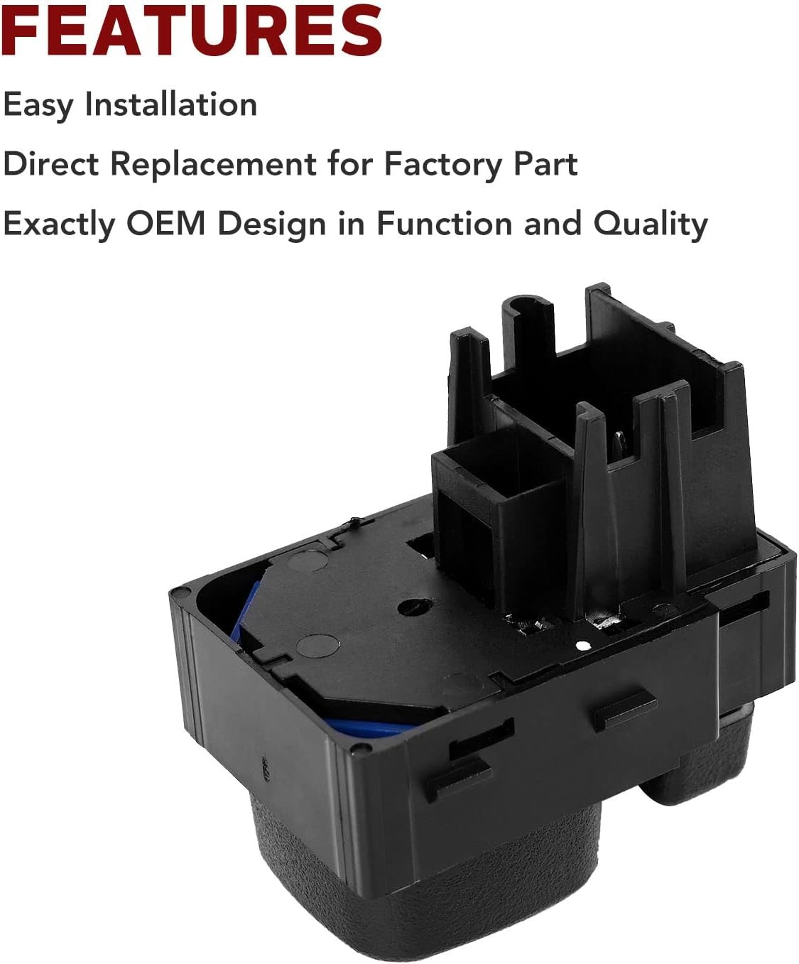 901124 Power Mirror Switch Replacement for Chevy Silverado GMC Sierra 2000 2001