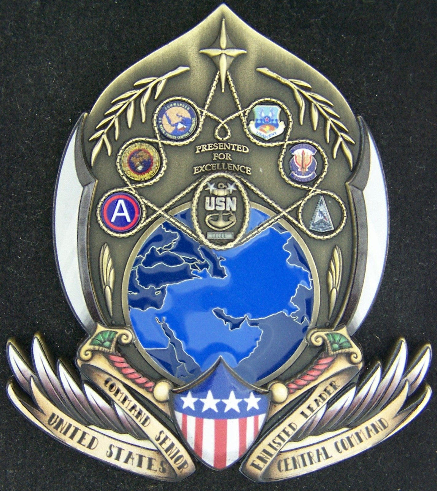 US Central Command CENTCOM Command Senior Enlisted Advisor Challenge Coin