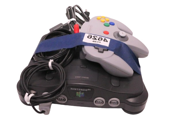 Nintendo 64 Console With Controller & Cords
