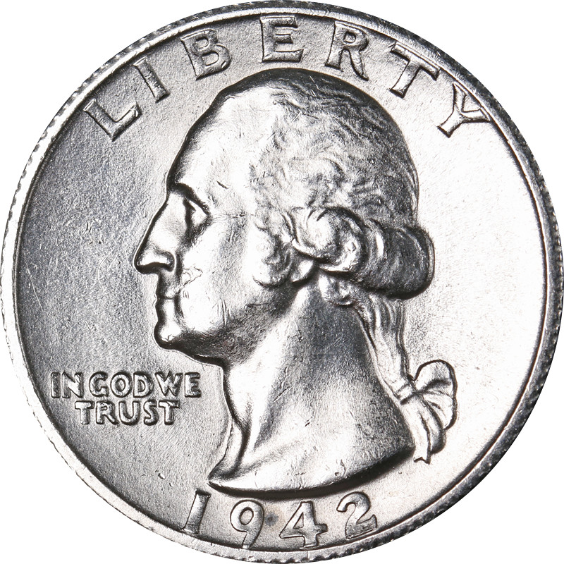 1942-S Washington Quarter Great Deals From The Executive Coin Company