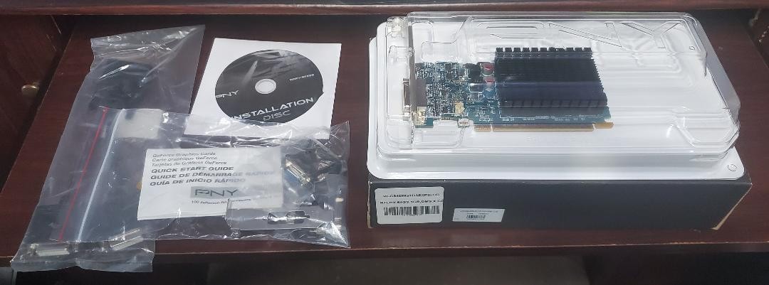PNY VCG84DMS1D3SXPB-CG 8400 GS 1 GB Video Card
