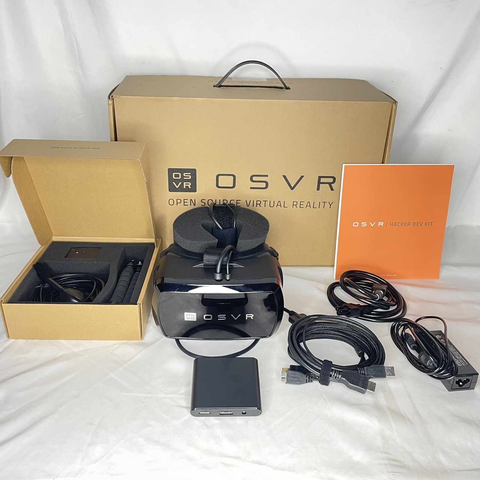 OSVR Open Source Virtual Reality Headset Hacker Dev Kit Bundle Complete In Box