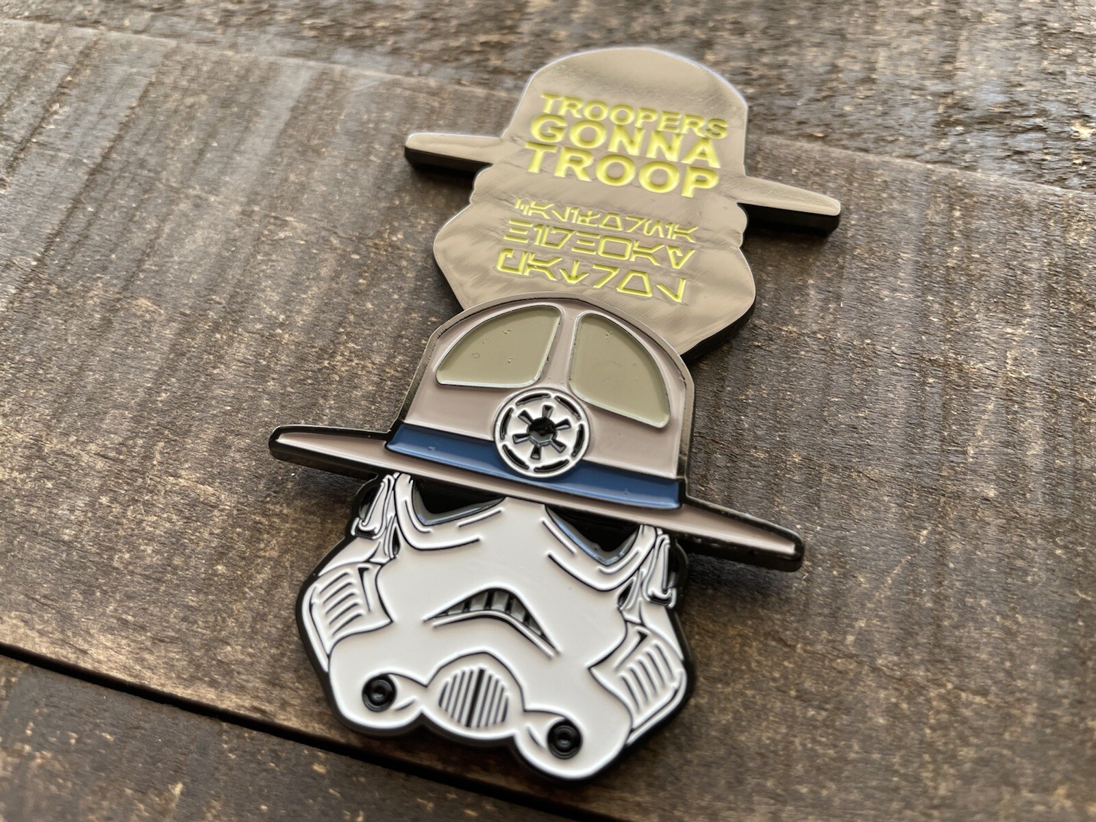Troopers Gonna Troop Challenge Coin